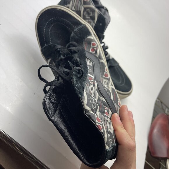 Vans Nintendo NES Controller 'GAME OVER' SK8-Hi High Top Shoes Mens Size 9. - Picture 13 of 16